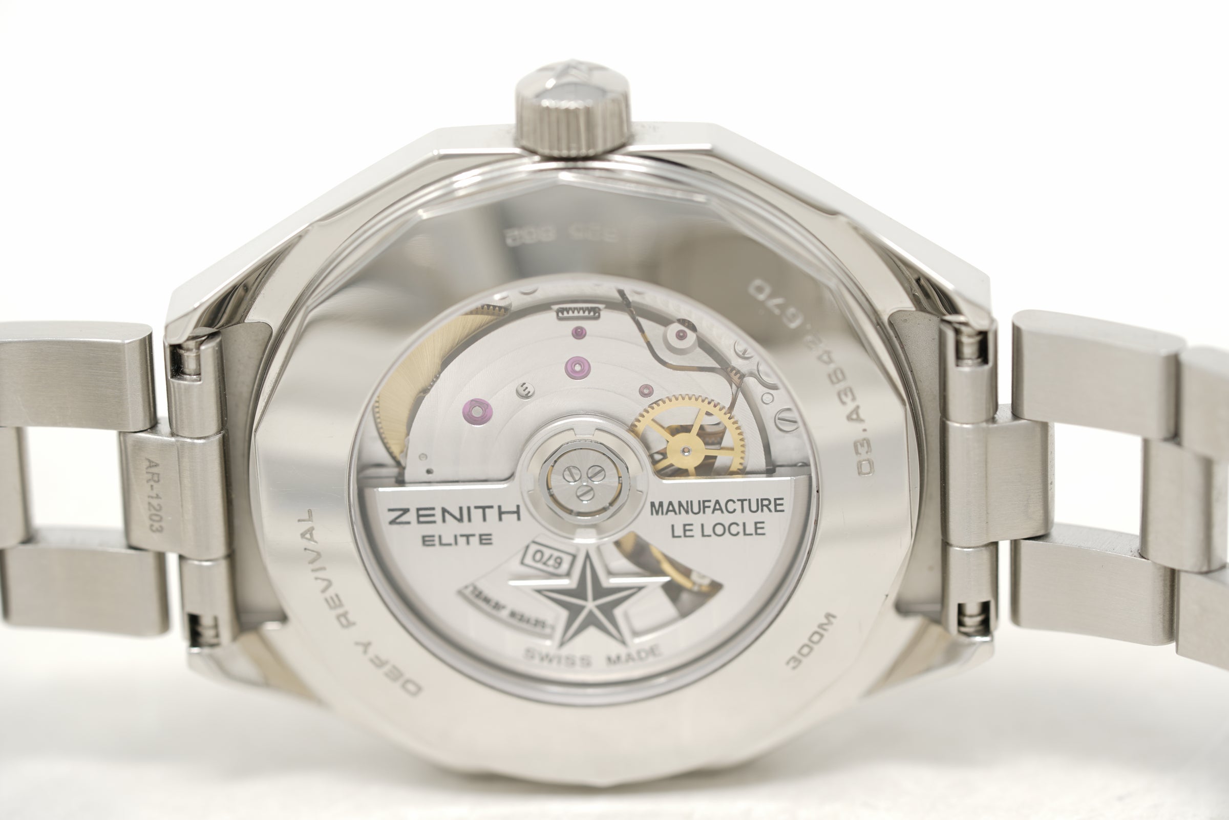 Pre-Owned Zenith DEFY Revival A3691 03.A3642.670/3691.M3642