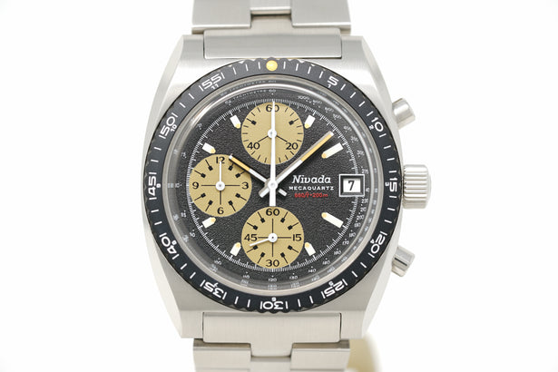 Pre-Owned Nivada Grenchen Autochron Meca-Quartz 77001Q45