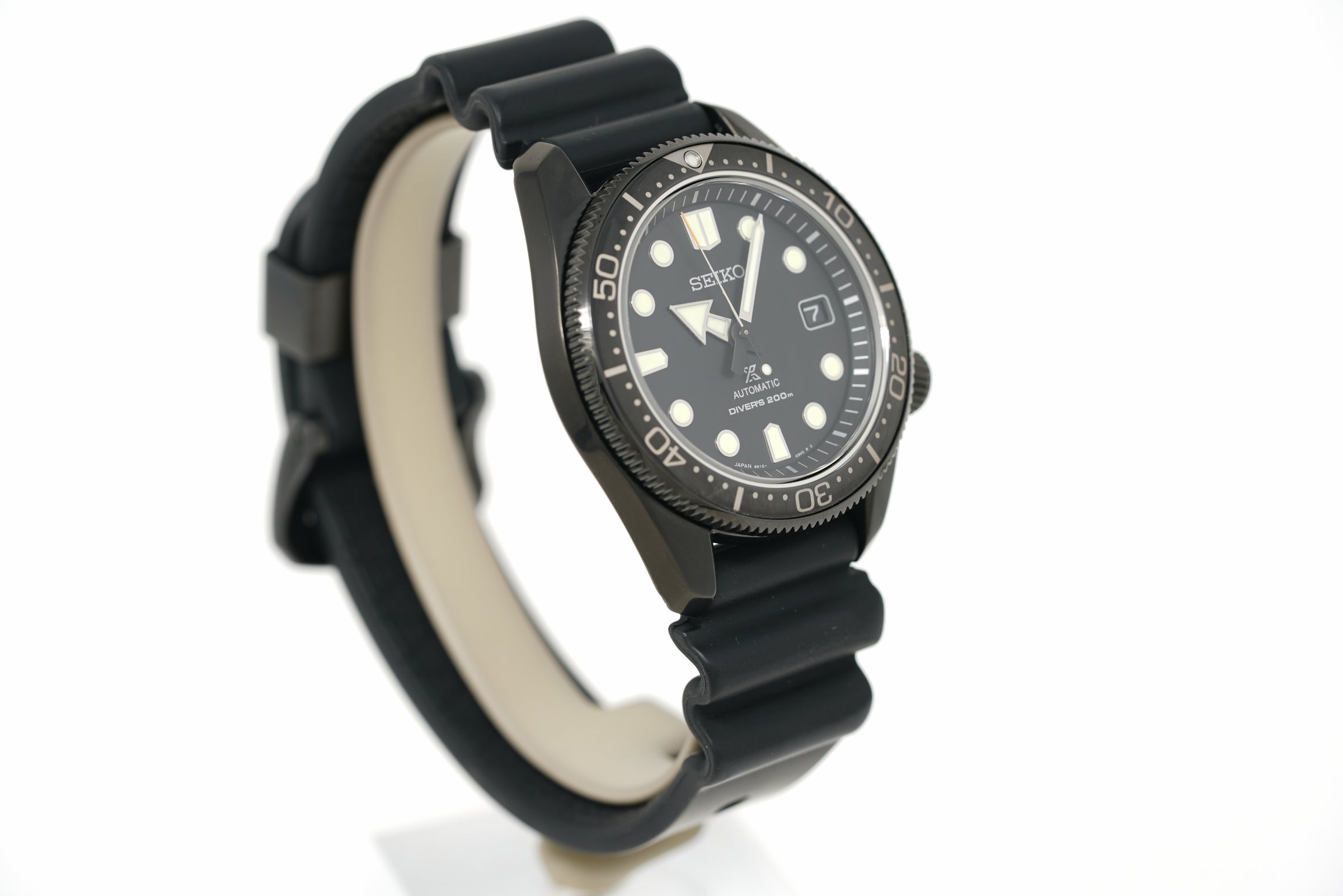 Pre-Owned Seiko Prospex Diver 'Black Series' Topper Limited SPB107