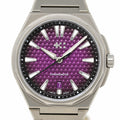 Pre-Owned Christopher Ward C12 The Twelve (Ti) Nebula Purple COSC C12-40ADC1-T00P0
