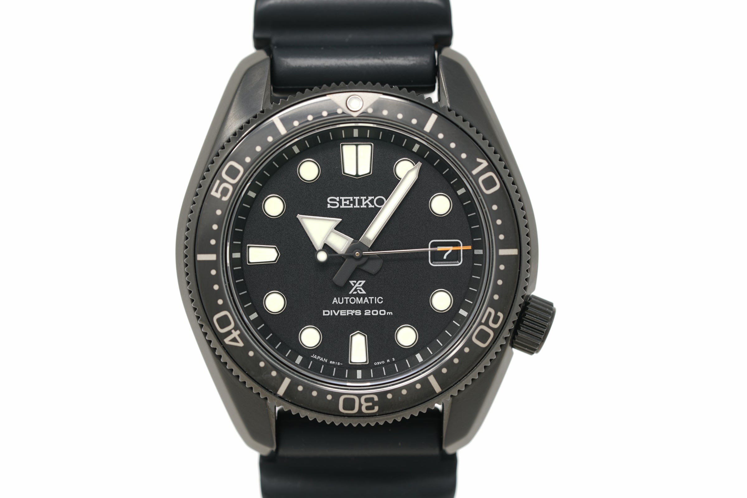 Pre-Owned Seiko Prospex Diver 'Black Series' Topper Limited SPB107