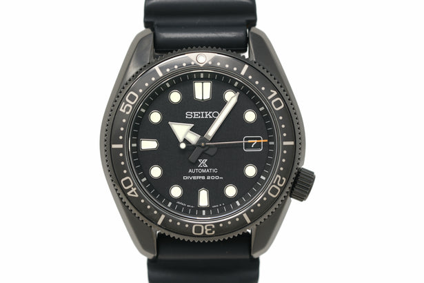 Pre-Owned Seiko Prospex Diver 'Black Series' Topper Limited SPB107