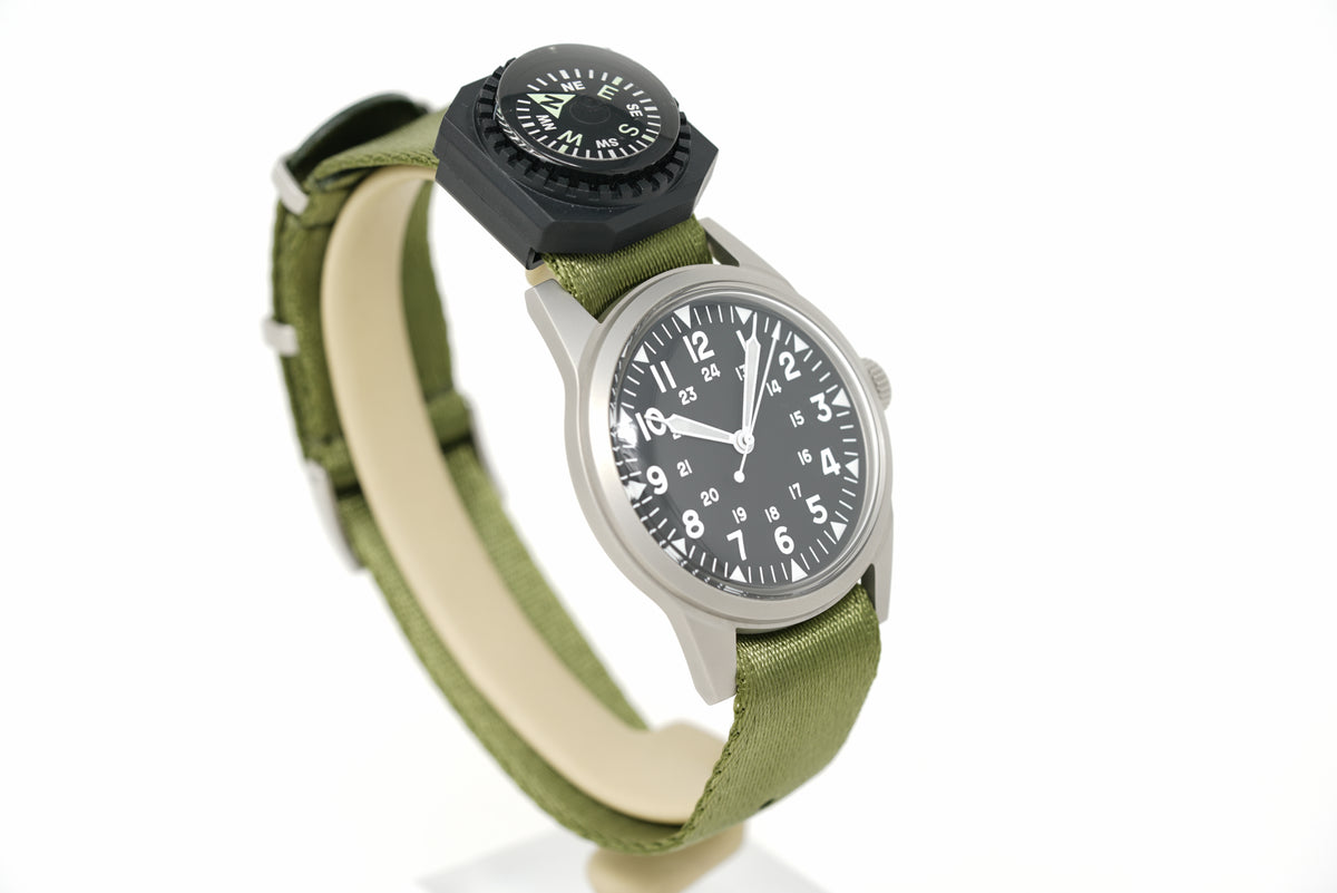 Pre-Owned Benrus Swiss Automatic Military 39.5mm DTU-2A/P