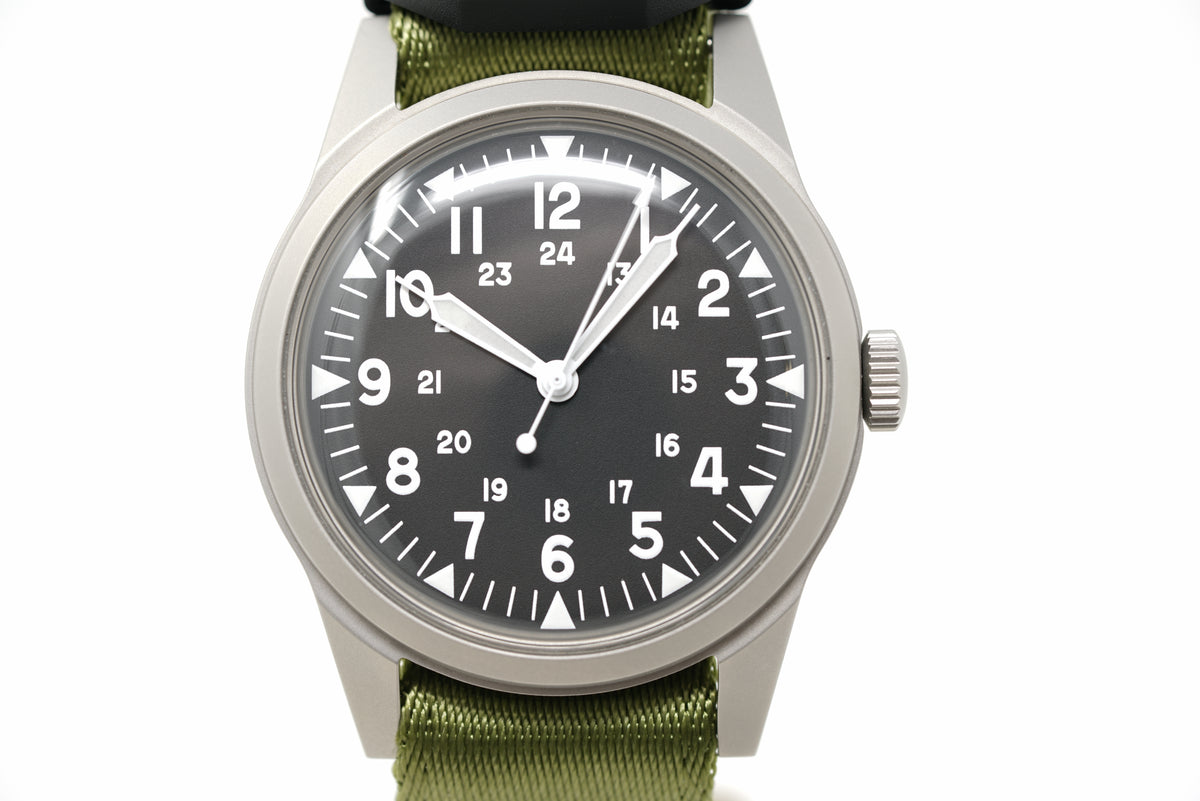 Pre-Owned Benrus Swiss Automatic Military 39.5mm DTU-2A/P