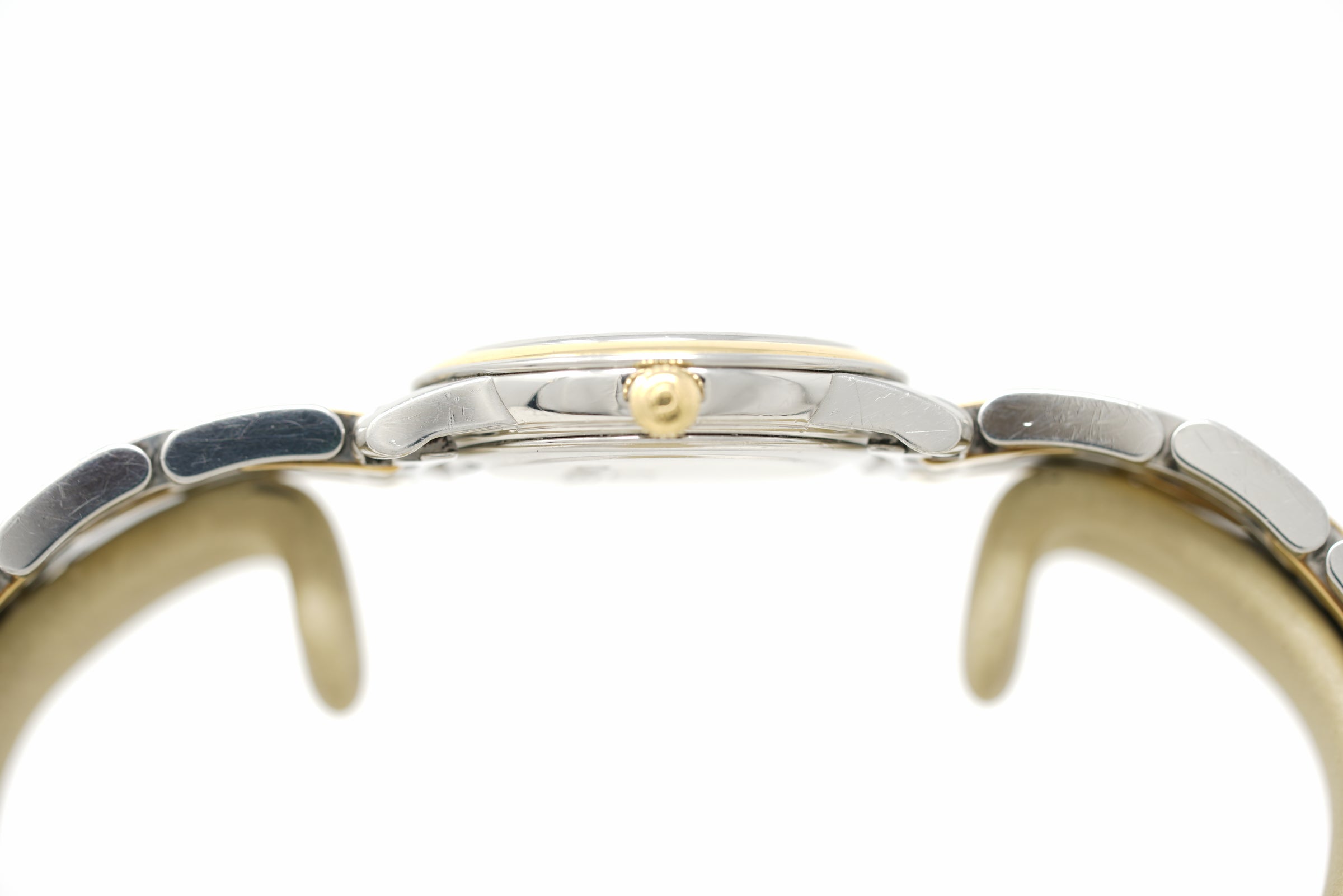 Pre-Owned Omega Prestige De Ville Steel & Yellow Gold 4370.71.00