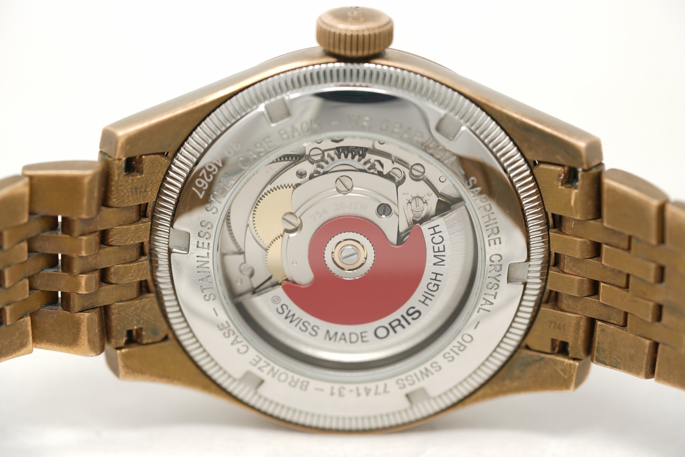 Pre-Owned Oris Big Crown Bronze Pointer Date 01 754 7741 3167-07 8 20 01