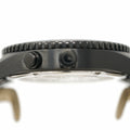 Pre-Owned Islander Rocky Point PVD Analog-Digital Black ISL-331