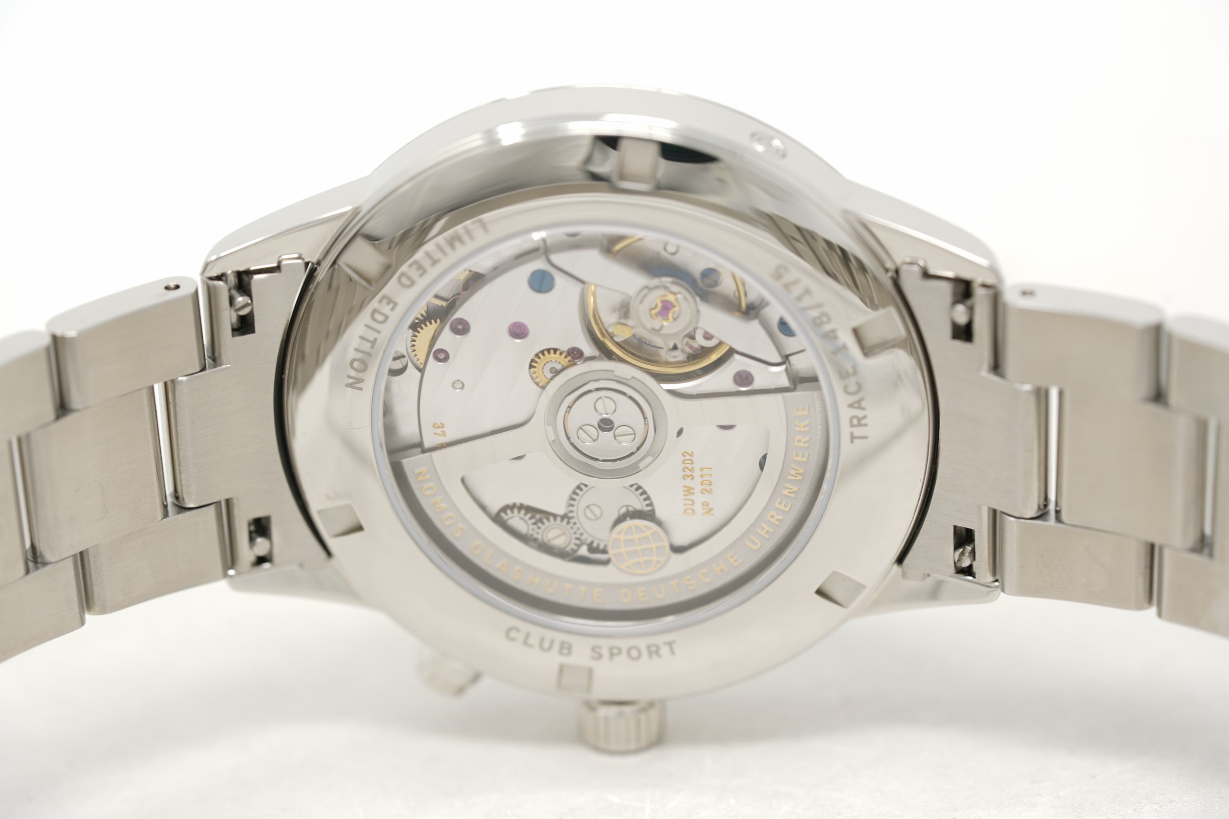Pre-Owned Nomos Glashütte Club Sport Neomatik Worldtimer Trace 790.S7