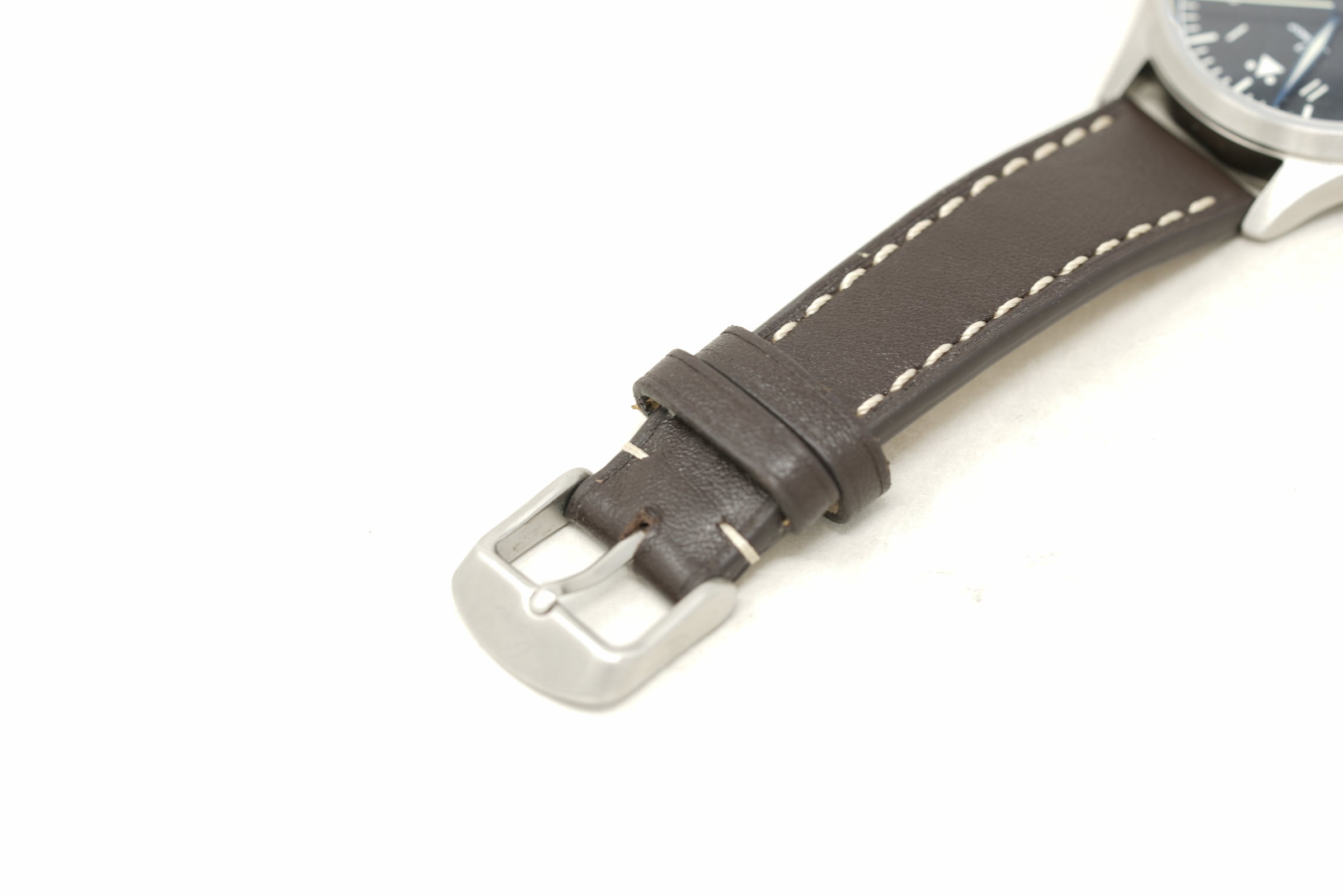 Pre-Owned Laco Flieger PRO Stuttgart PRO Topgrade Auto Sapphire Crystal Date Decorated 862141