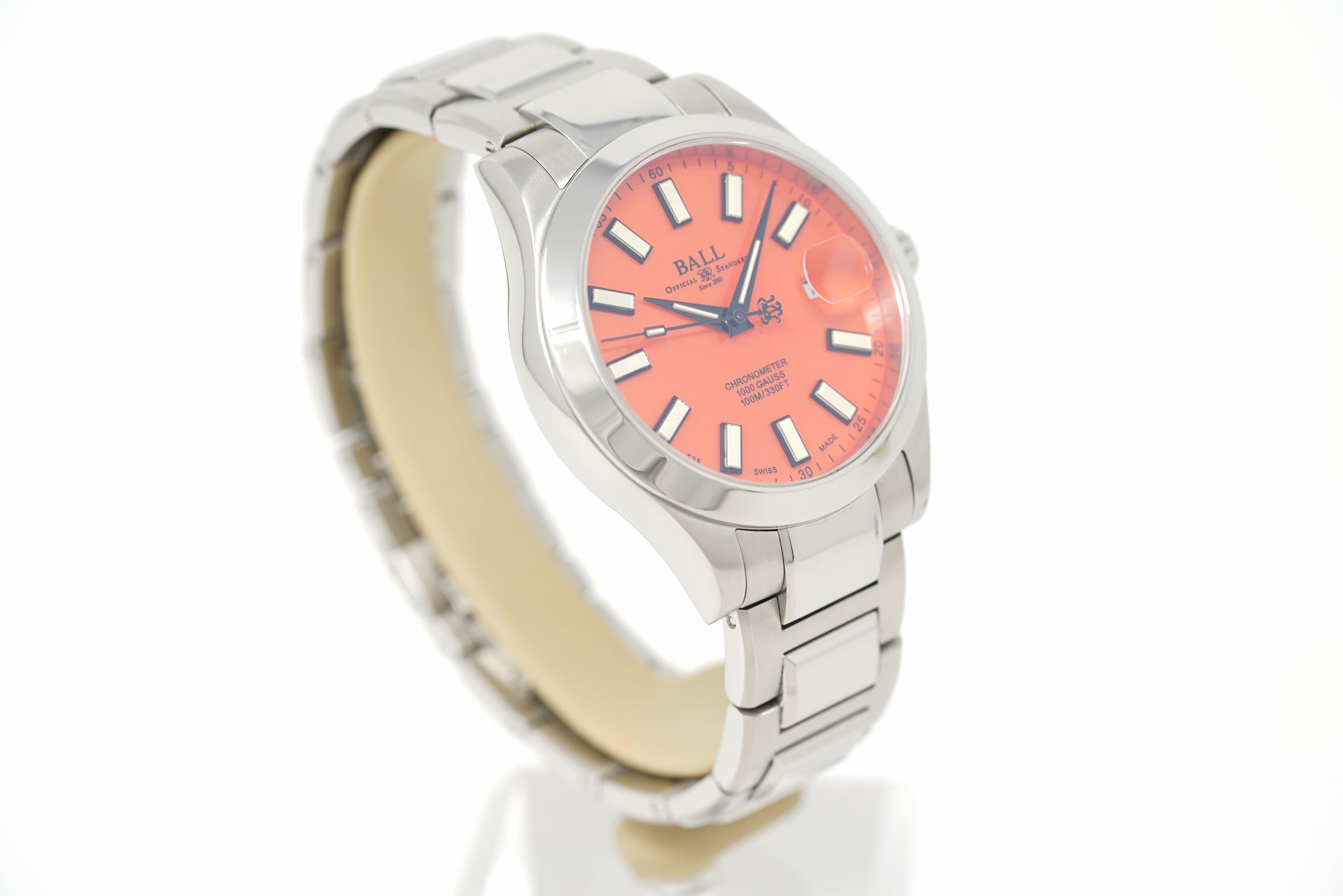 Pre-Owned Ball Engineer III Marvelight Chronometer NM9026C-S39CJ-OR