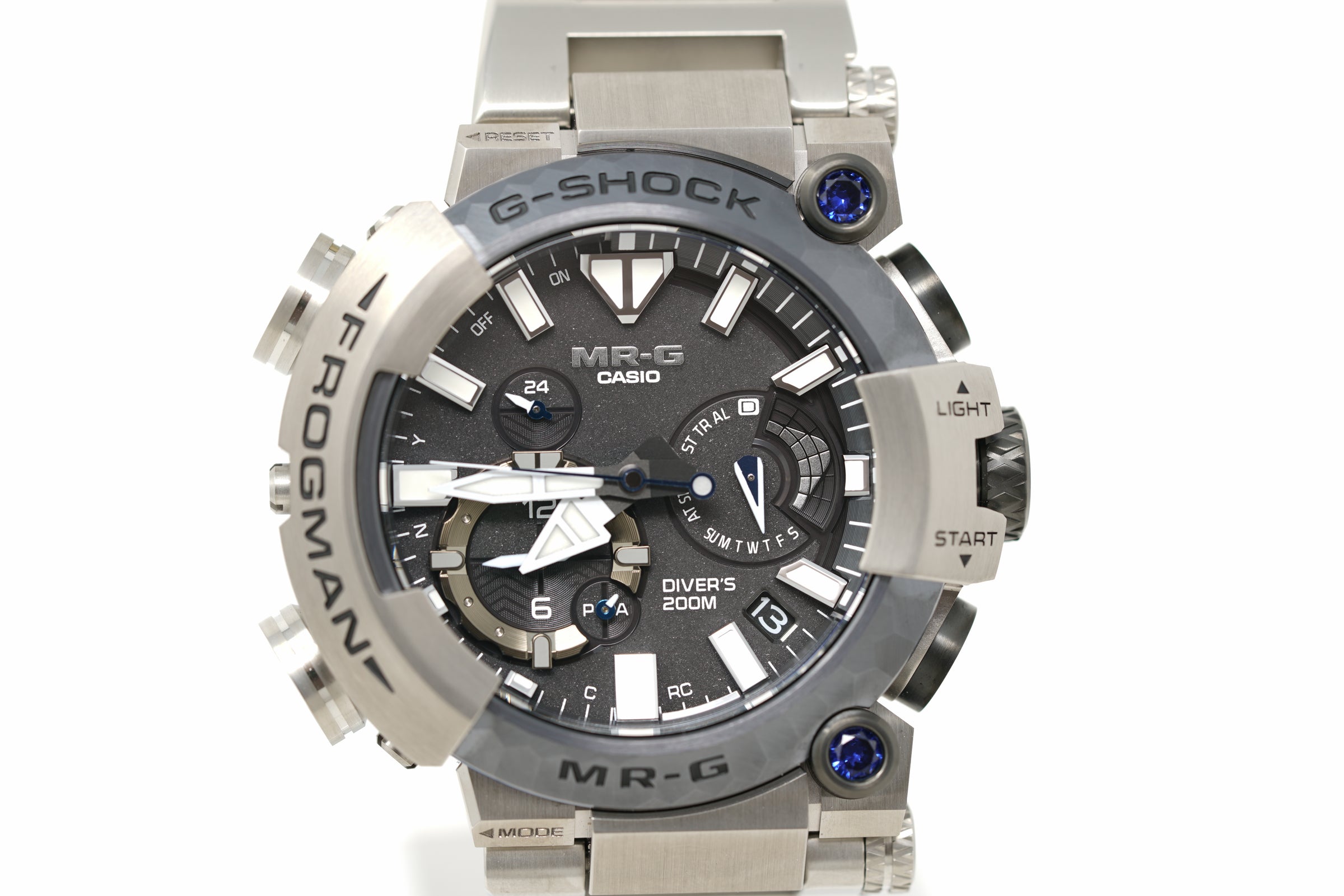 Pre-Owned G-Shock MR-G Frogman "Brinicle" 30th Anniversary MRGBF1000EB-1A