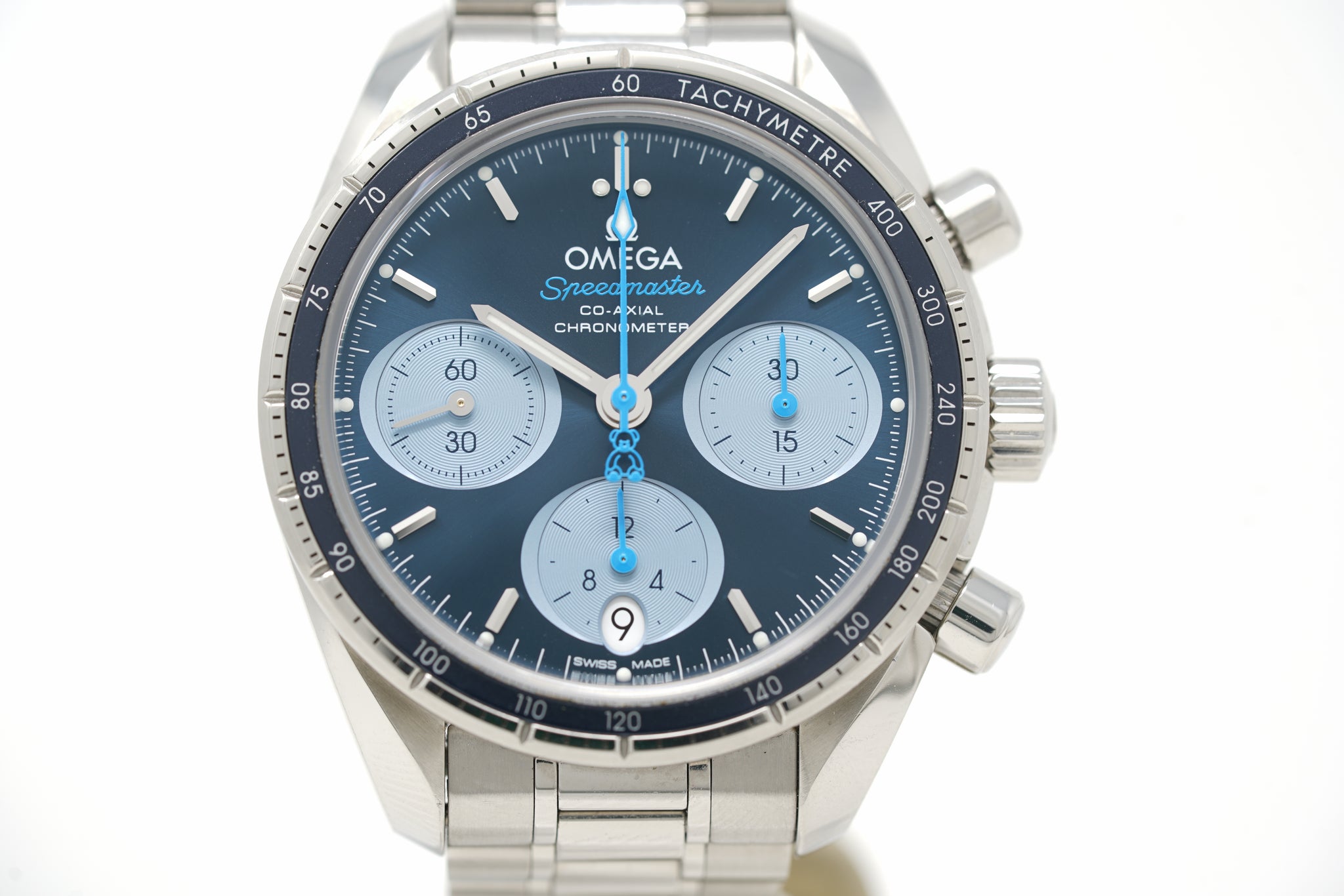 Pre Owned Omega Speedmaster 38 Orbis Edition 324.30.38.50.03.002