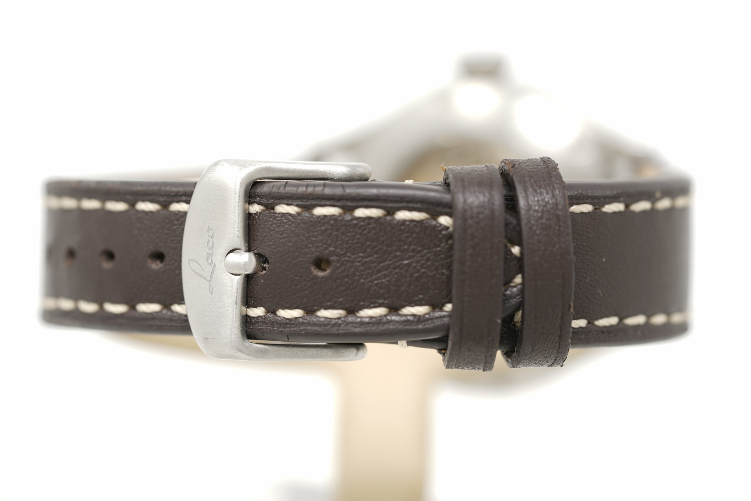Pre-Owned Laco Flieger PRO Stuttgart PRO Topgrade Auto Sapphire Crystal Date Decorated 862141