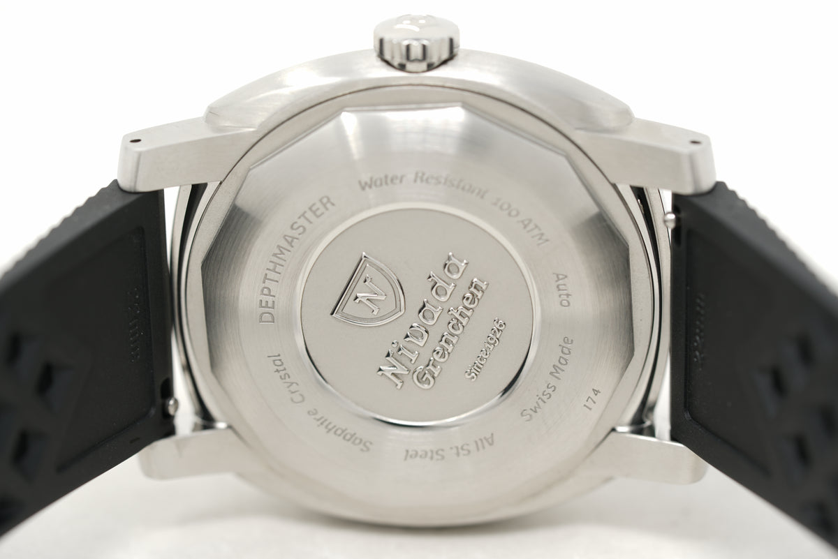 Pre-Owned Nivada Grenchen Art Deco "Pac-Man" Depthmaster 14200A01