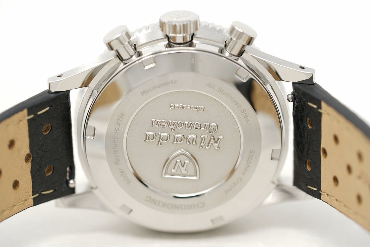 Pre-Owned Nivada Grenchen Chronoking Mecaquartz - Inter.Bezel 87042Q10