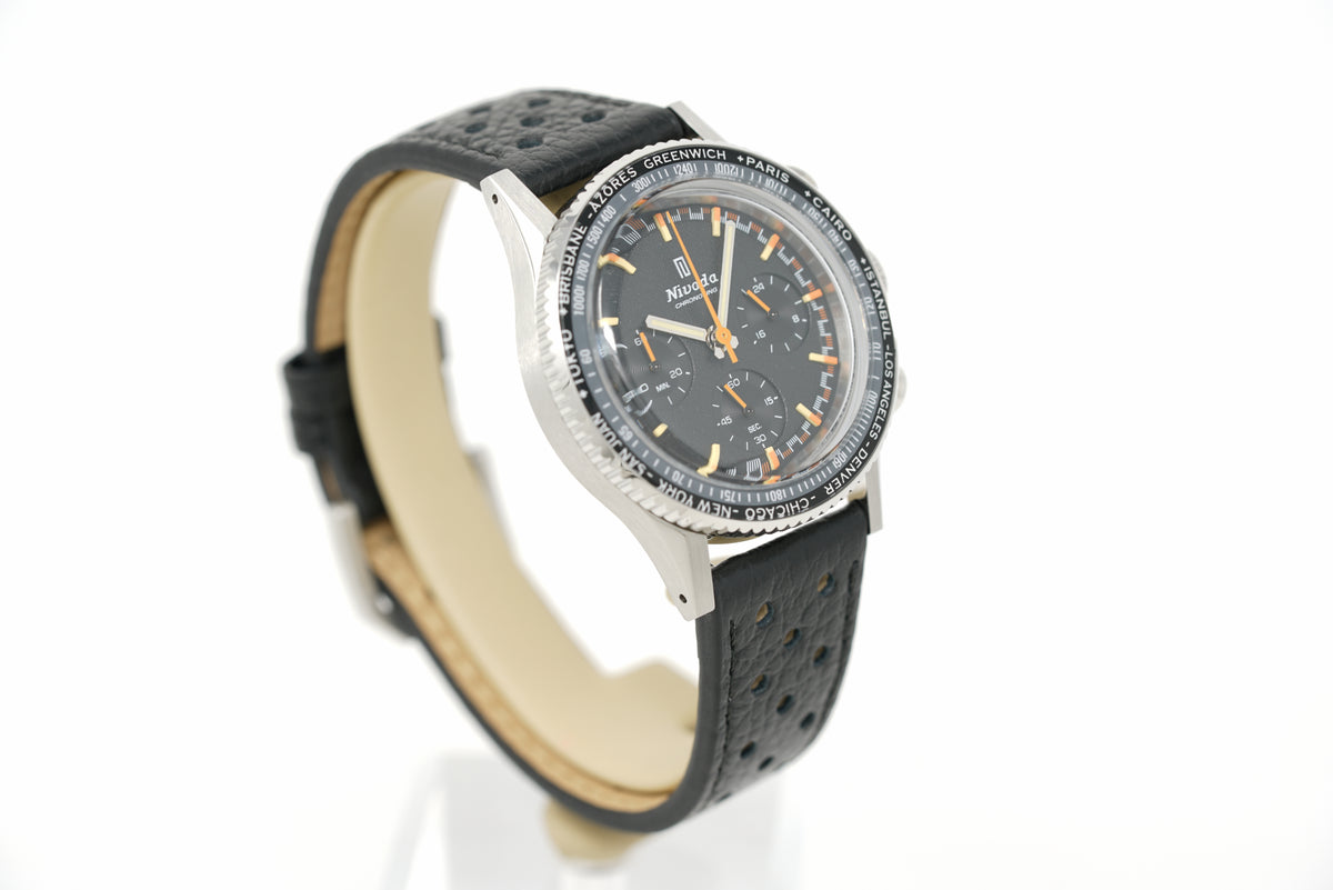 Pre-Owned Nivada Grenchen Chronoking Mecaquartz - Inter.Bezel 87042Q10