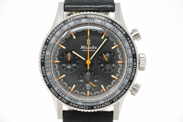 Pre-Owned Nivada Grenchen Chronoking Mecaquartz - Inter.Bezel 87042Q10