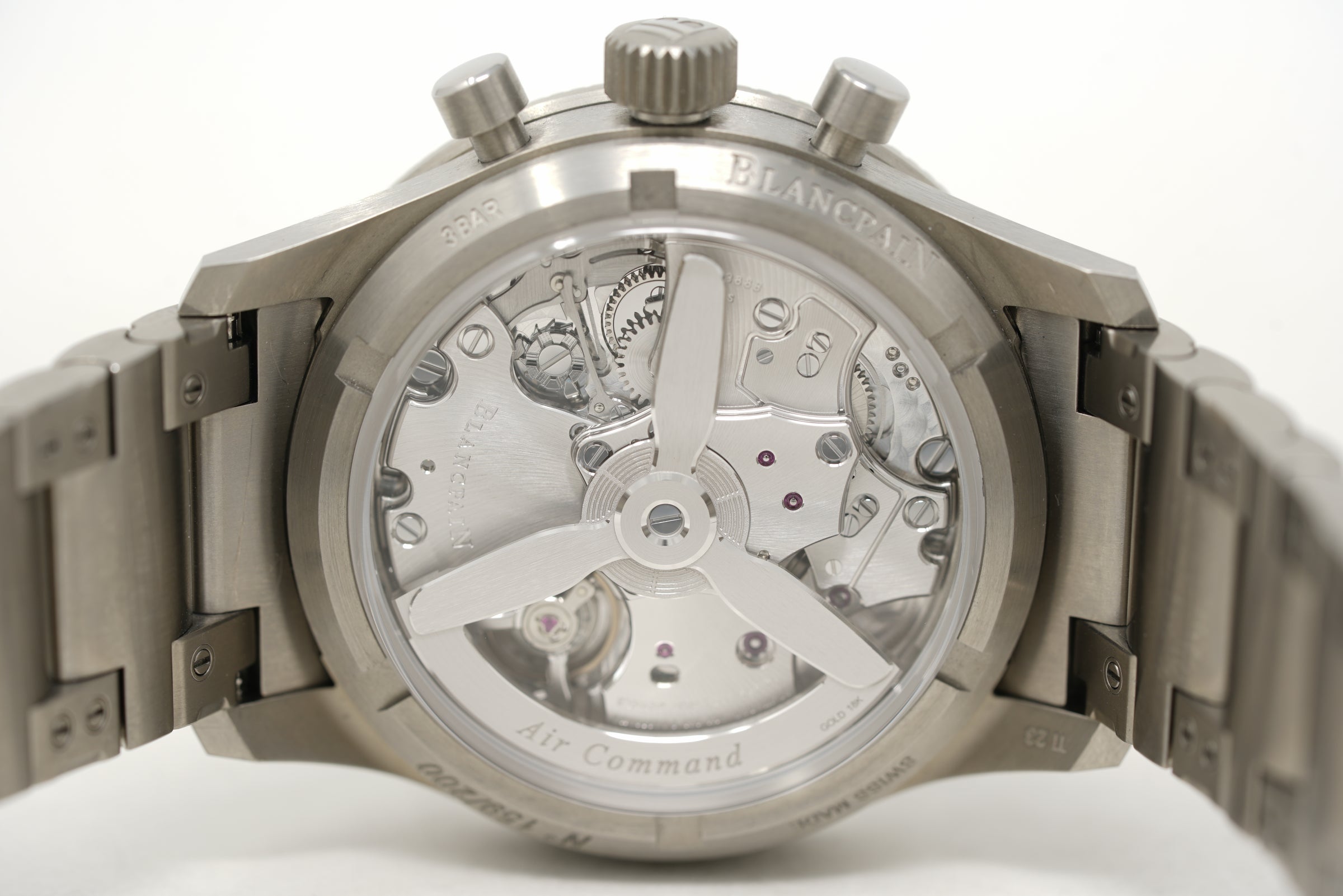 Pre-Owned Blancpain Air Command Flyback Chronograph AC02 12B53 63A