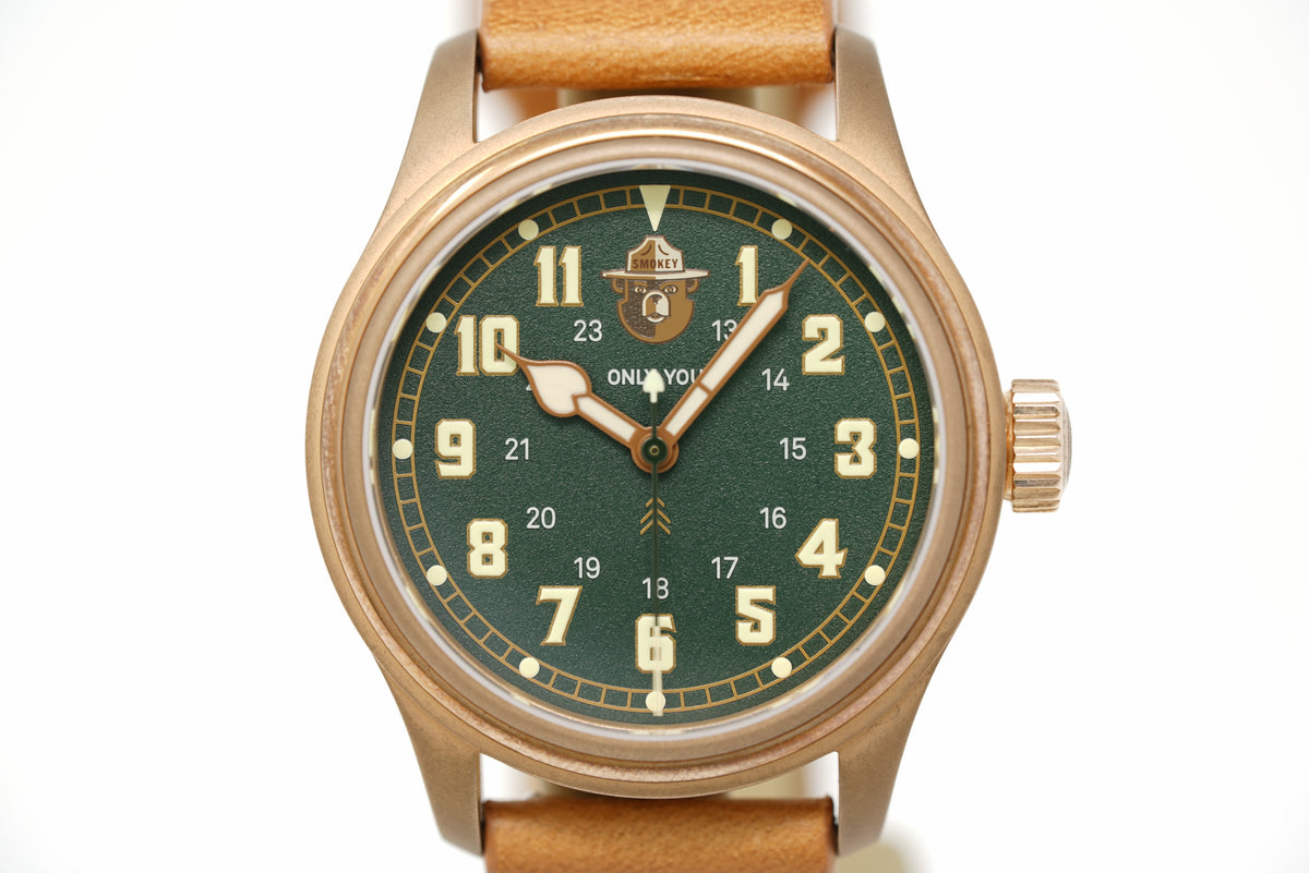 Pre-Owned Vero The Smokey Bear 80th Edition Forest Green