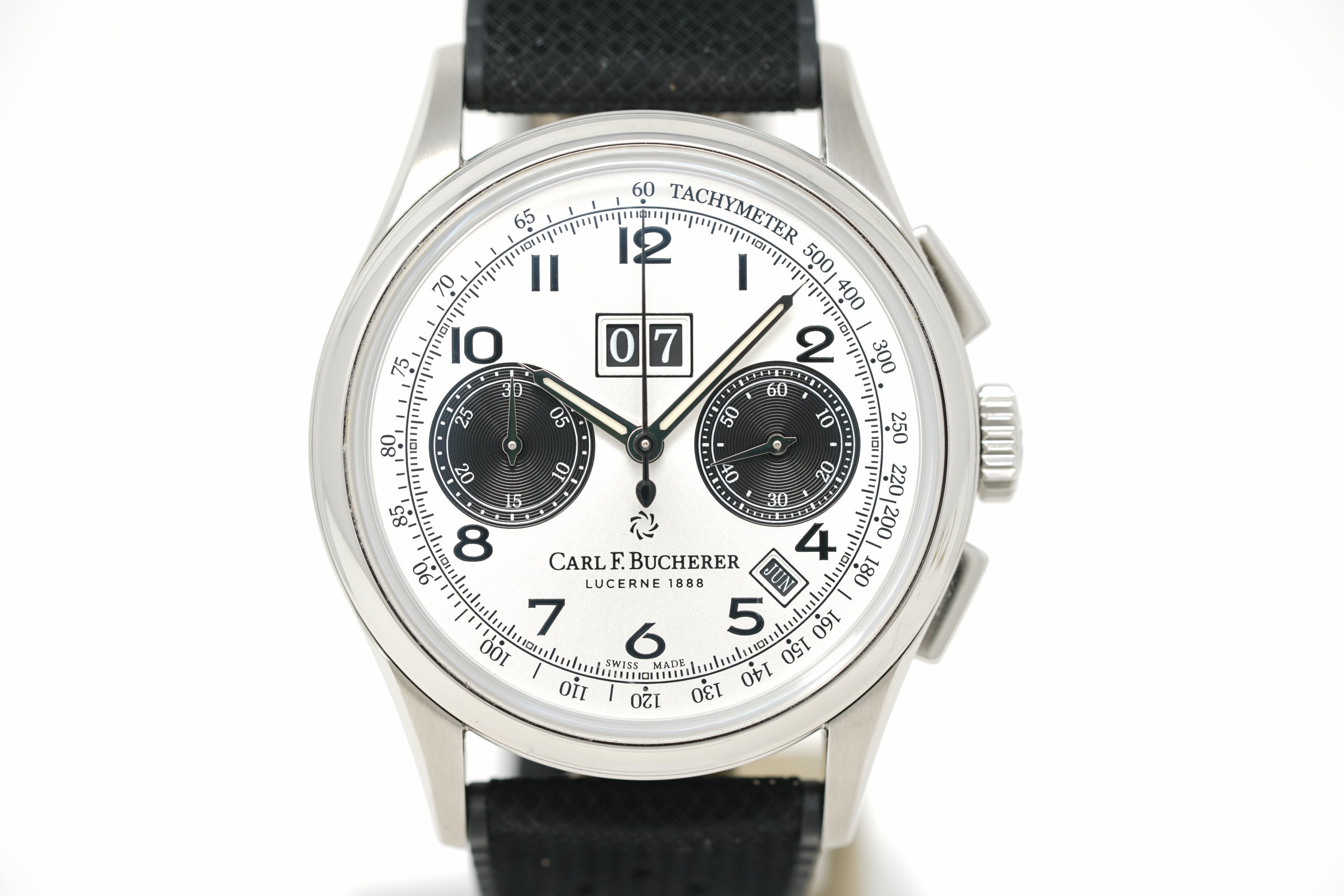 Pre-Owned Carl F. Bucherer Herritage BiCompax Annual 00.10803.08.12.01