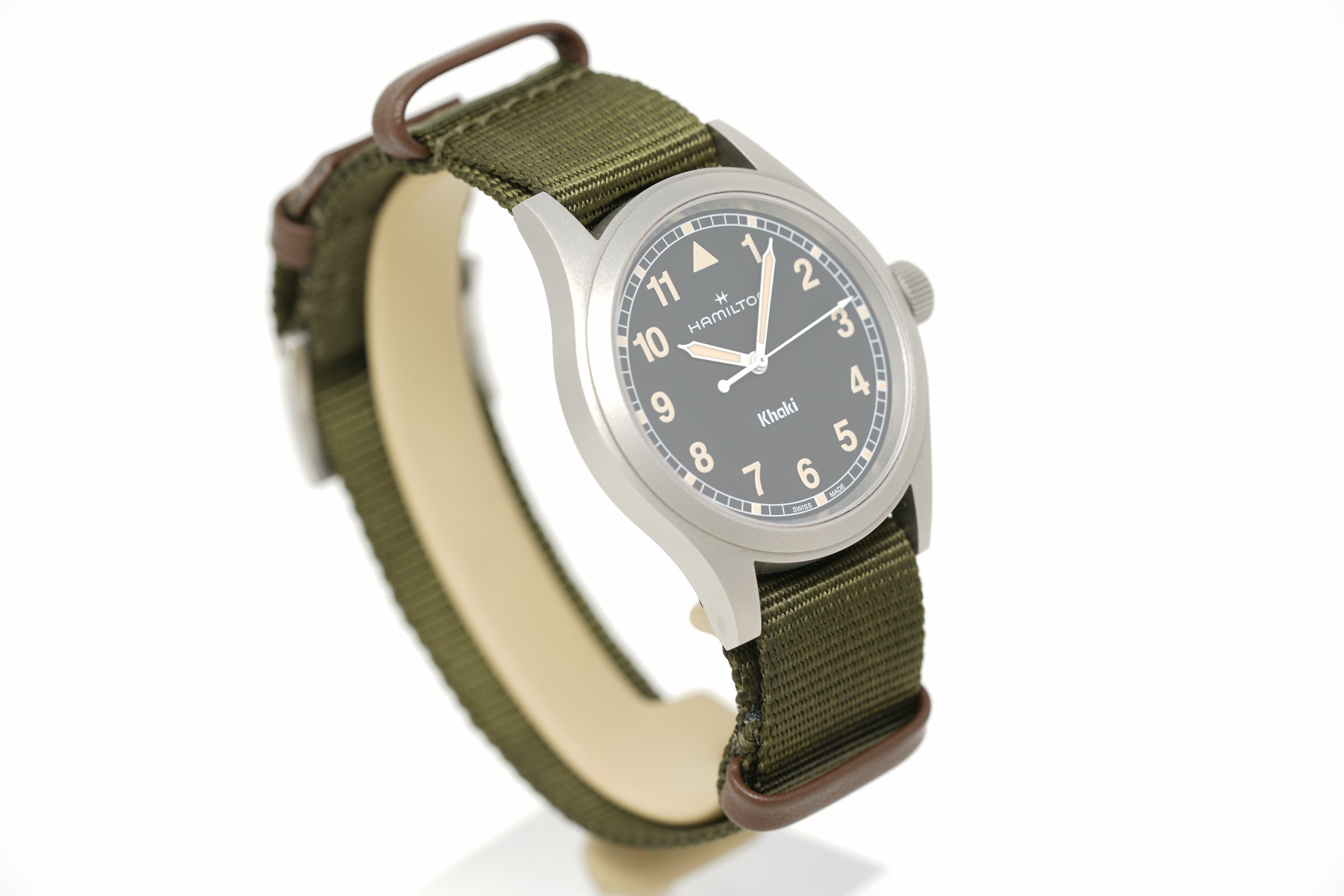 Pre-Owned Hamilton Khaki Field Quartz 38mm H69401930
