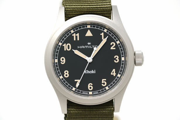 Pre-Owned Hamilton Khaki Field Quartz 38mm H69401930