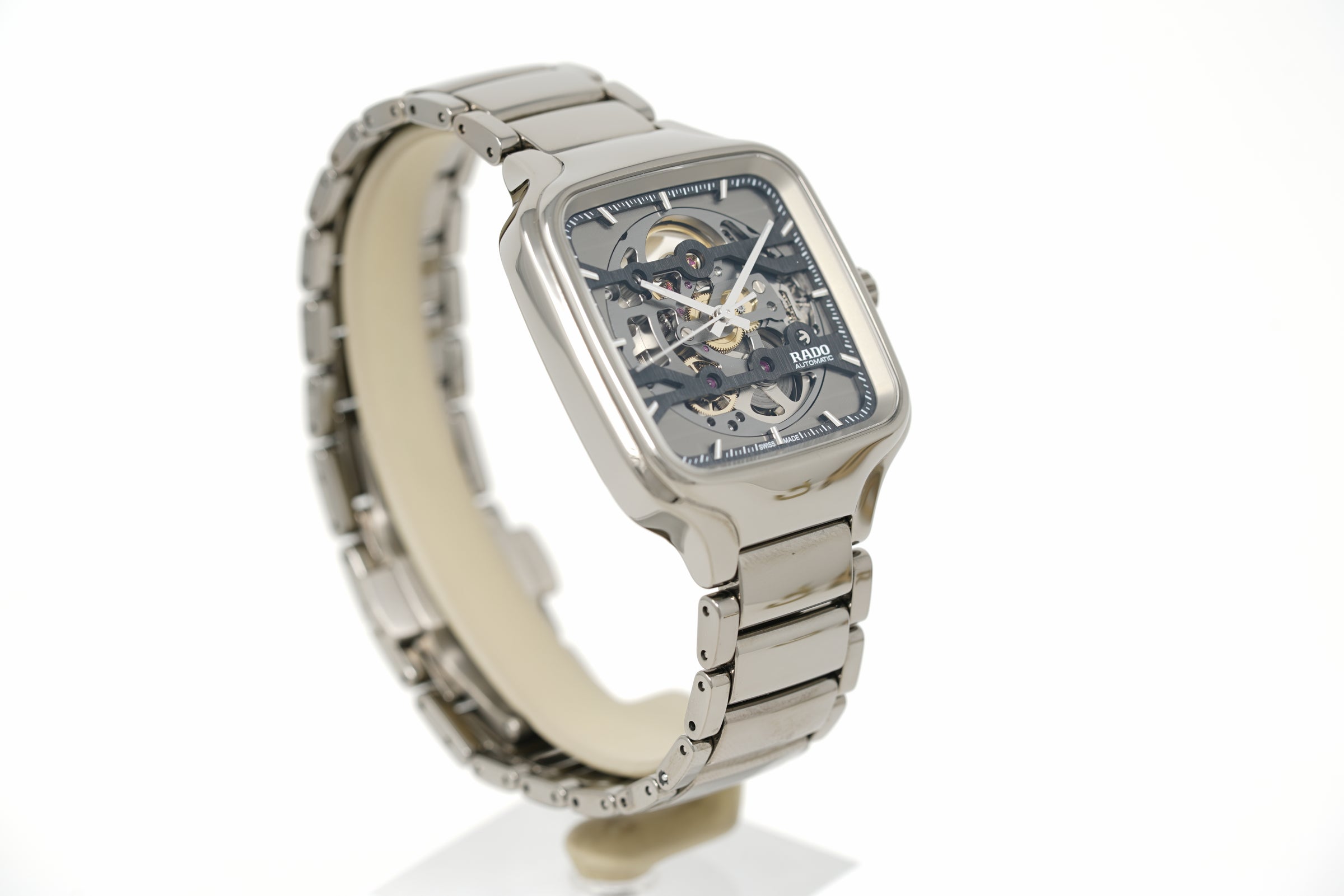 Pre-Owned Rado True Square Automatic Skeleton R27125152