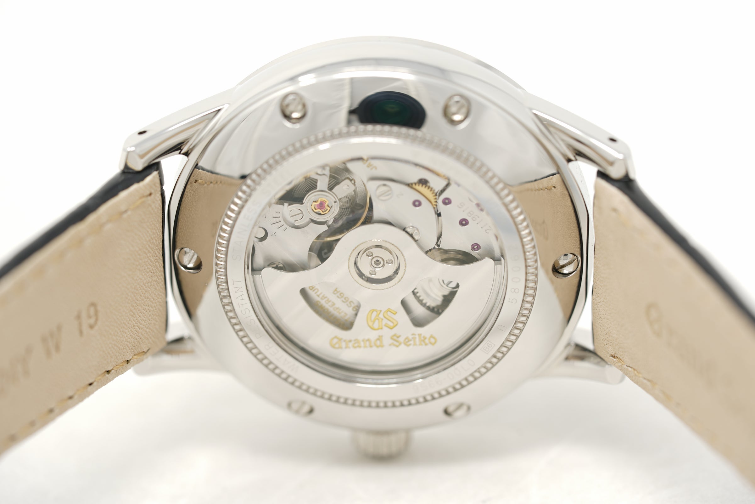 Pre-Owned Grand Seiko Elegance Mechanical GMT 'Snowdrop' SBGM255