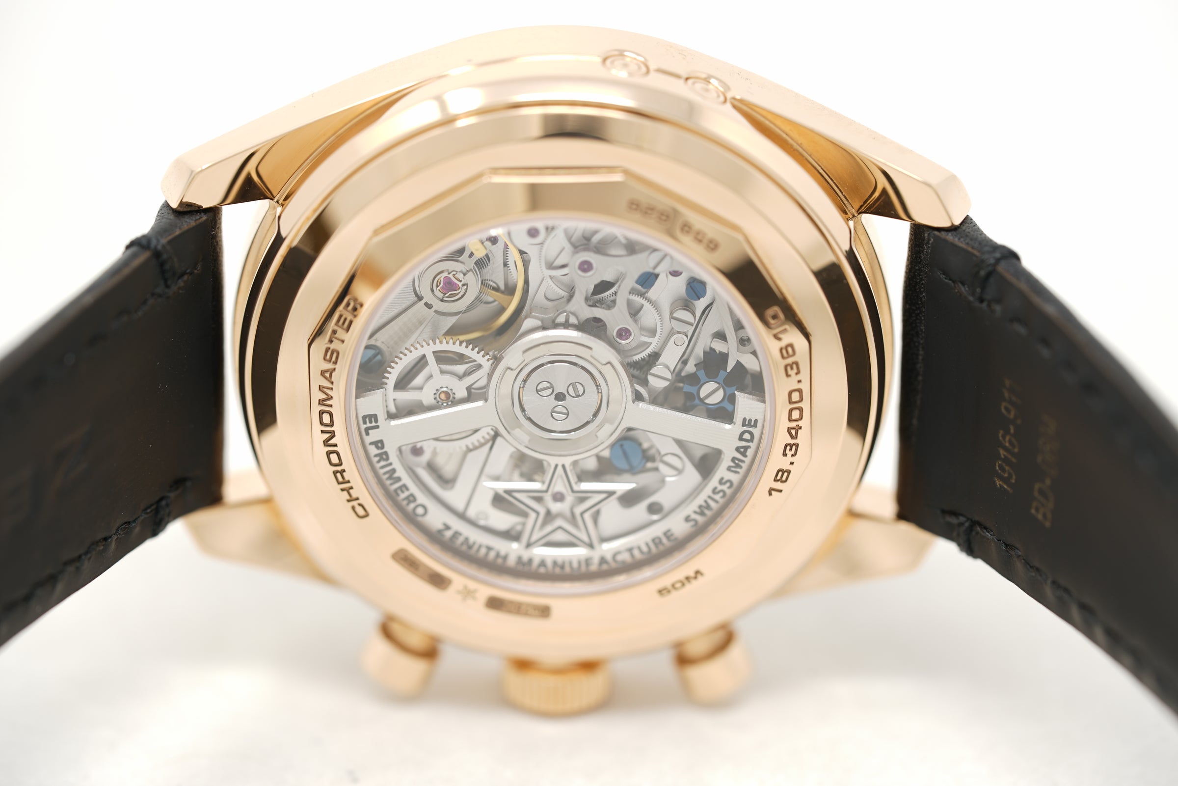 Pre-Owned Zenith Chronomaster Original Triple Calendar 18.3400.3610/21.C911