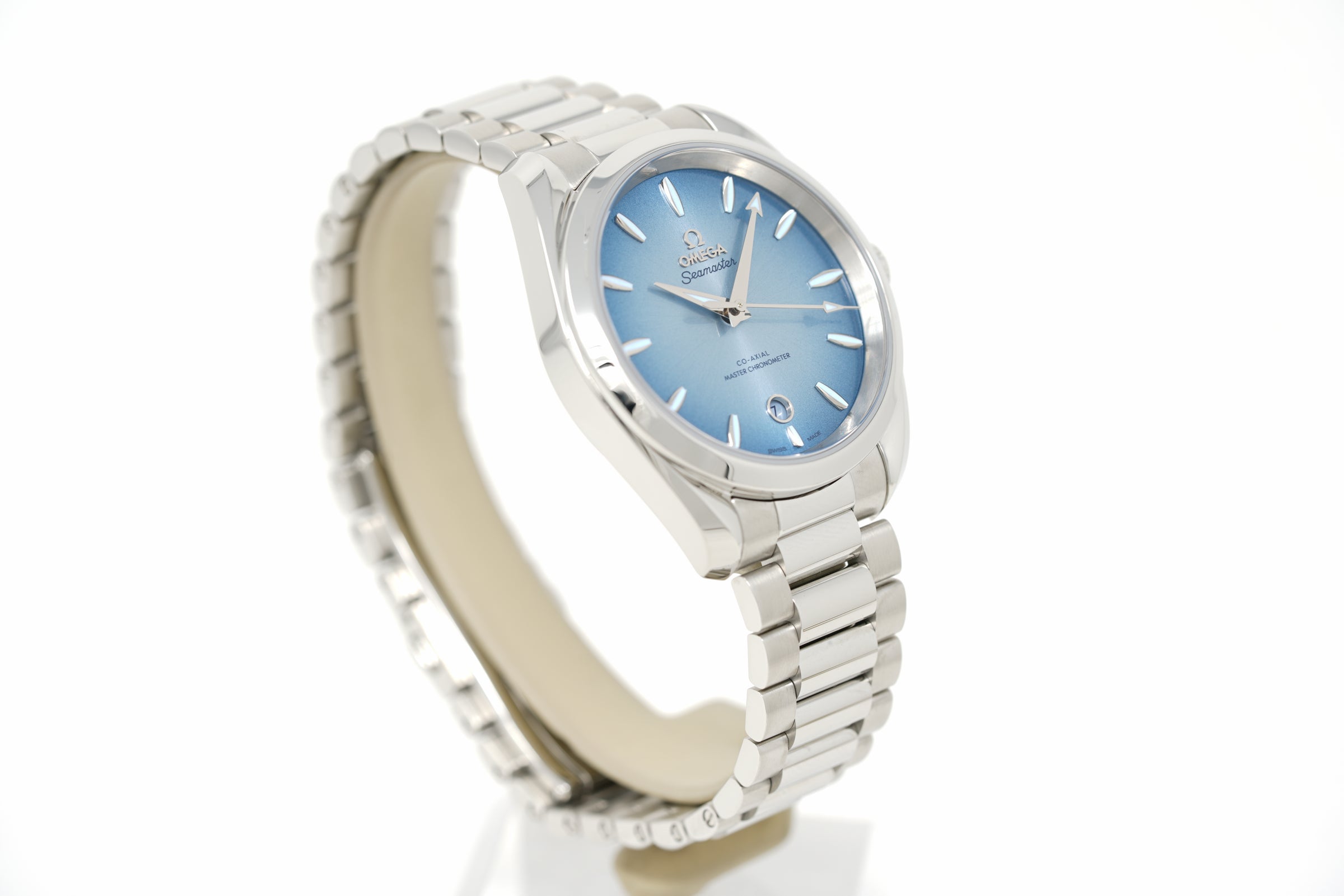 Pre-Owned Omega Seamaster Aqua Terra Summer Blue 220.10.38.20.03.004