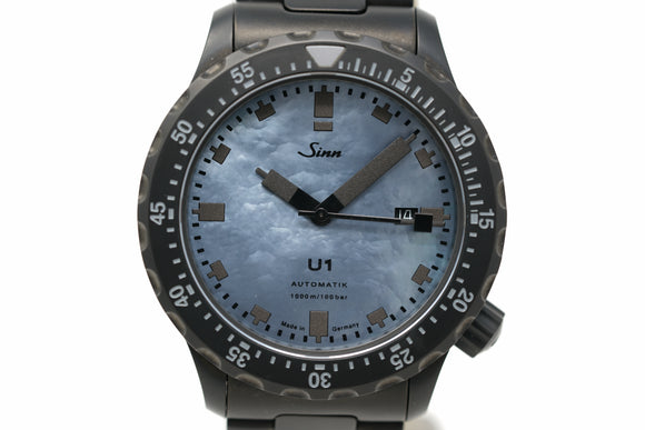 Pre-Owned Sinn U1 S Perlmutt S Fully Tegimented 1010.0242