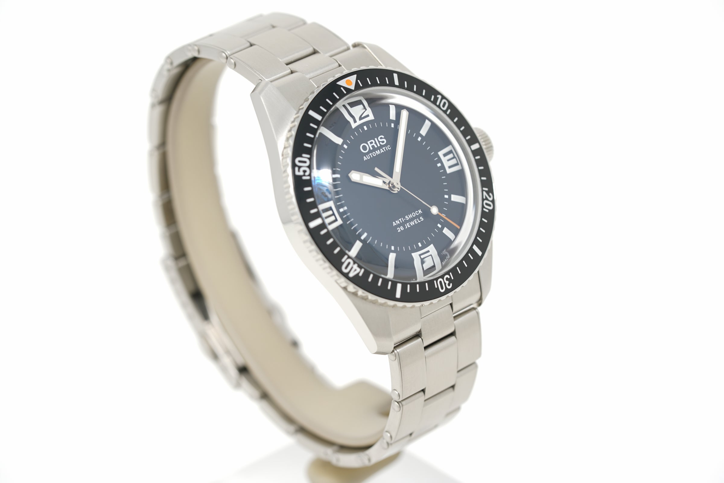 Pre-Owned Oris Divers Sixty-Five Maxi Topper Edition 733 7720 4034-Set
