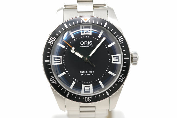 Pre-Owned Oris Divers Sixty-Five Maxi Topper Edition 733 7720 4034-Set
