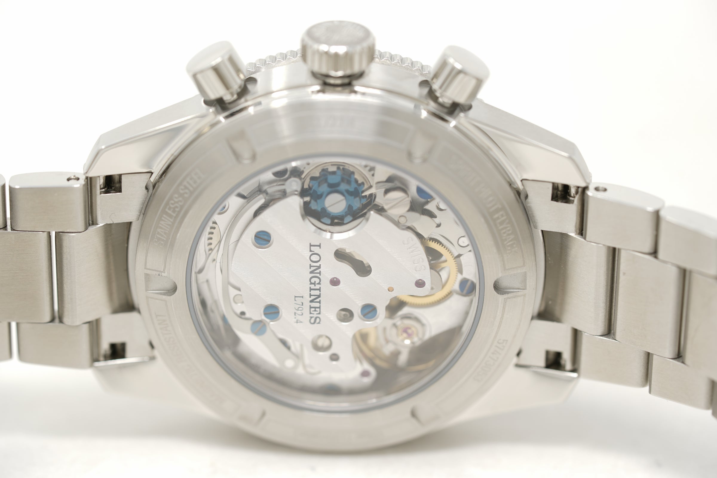 Pre-Owned Longines Spirit Pilot Flyback L3.721.4.53.6