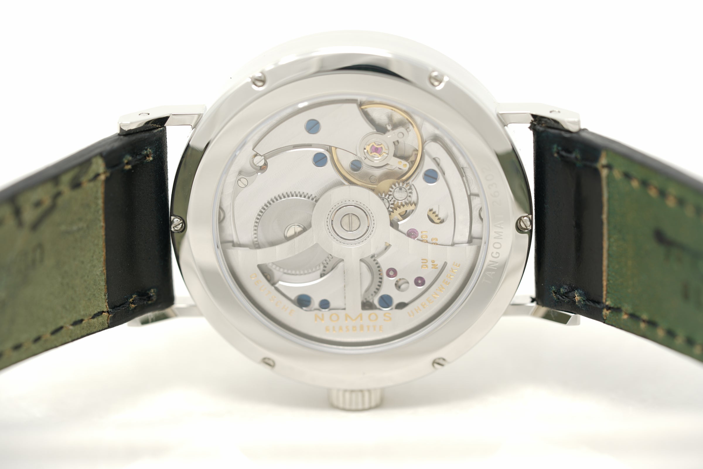 Pre-Owned Nomos Glashütte Tangomat Glass Back 601