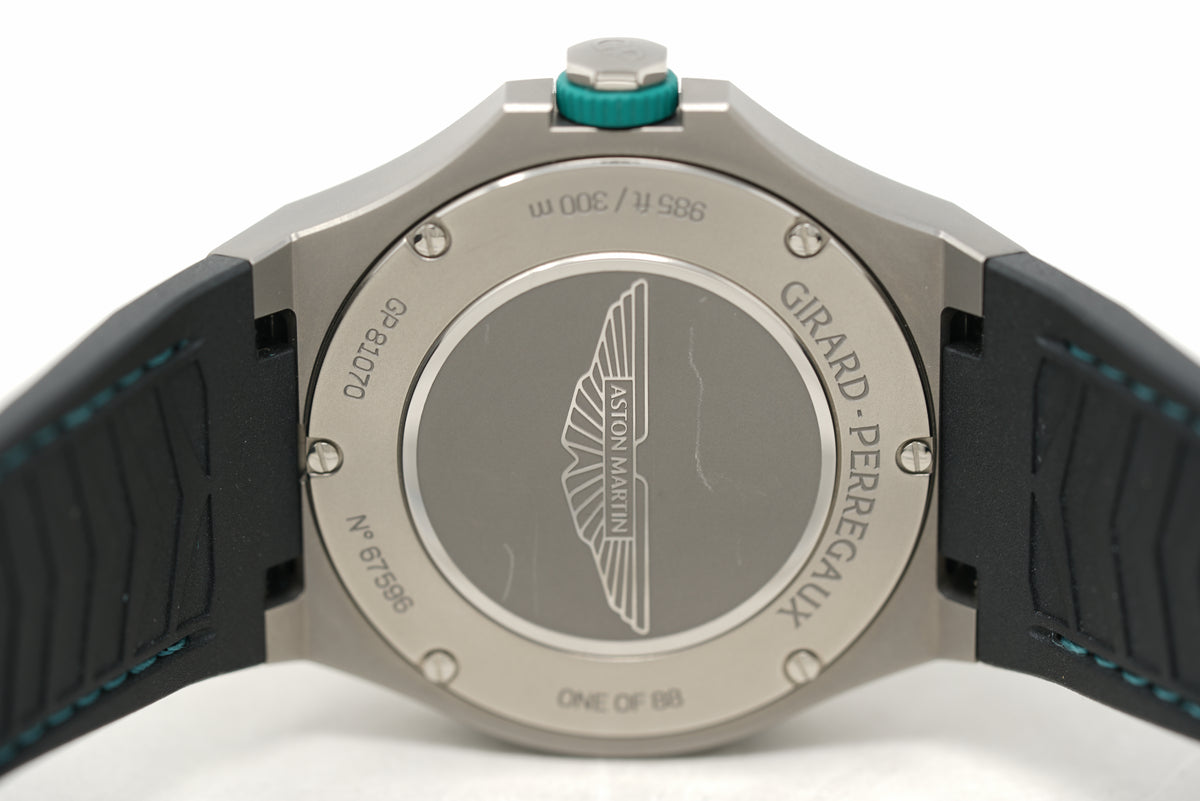 Pre-Owned Girard Perregaux Laureato Absolute Aston-Martin F1® Edition 81070-21-3405-1CX