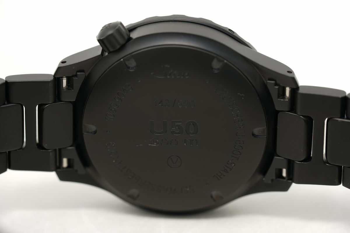 Pre-Owned Sinn U50 S L Limited Edition 1050.0203 Fully Tegimented