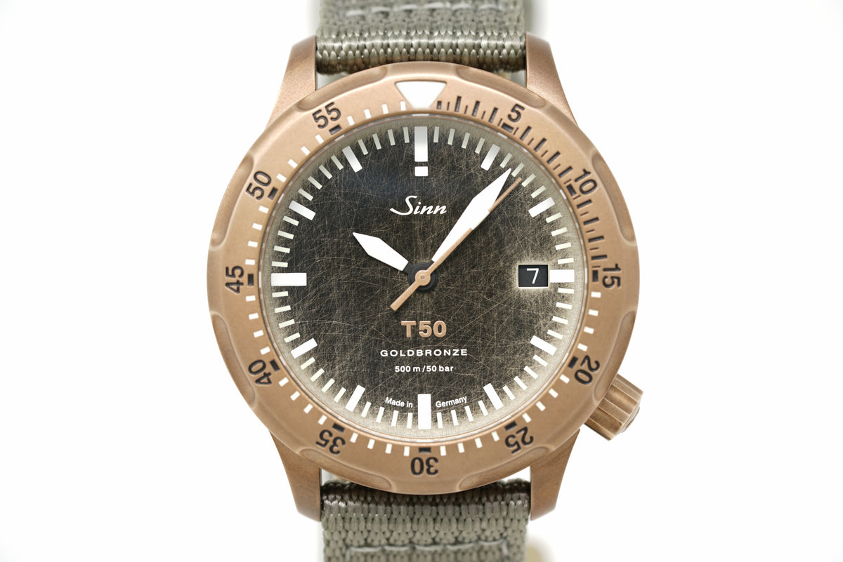 Pre-Owned Sinn T50 Goldbronze Limited Edition 1052.061