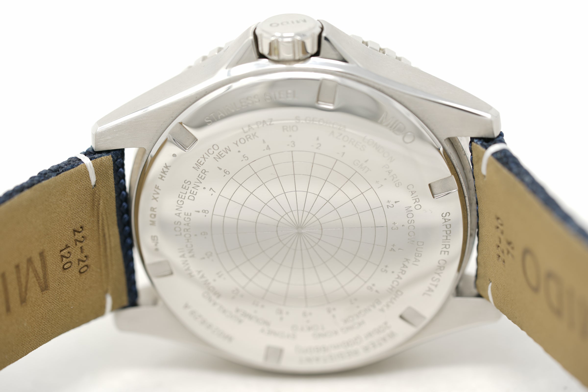 Pre-Owned Mido Ocean Star GMT M026.629.17.051.00