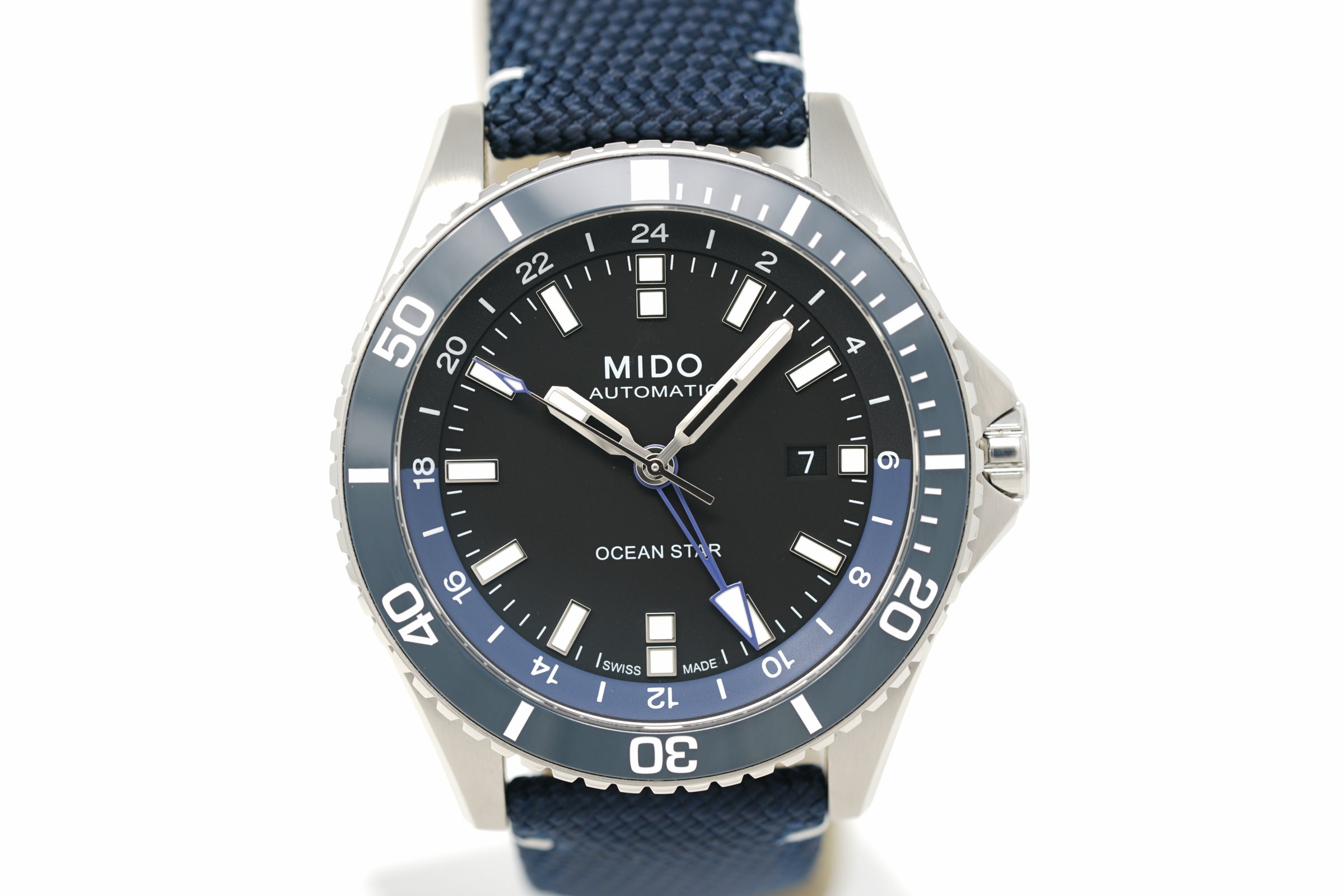 Pre-Owned Mido Ocean Star GMT M026.629.17.051.00