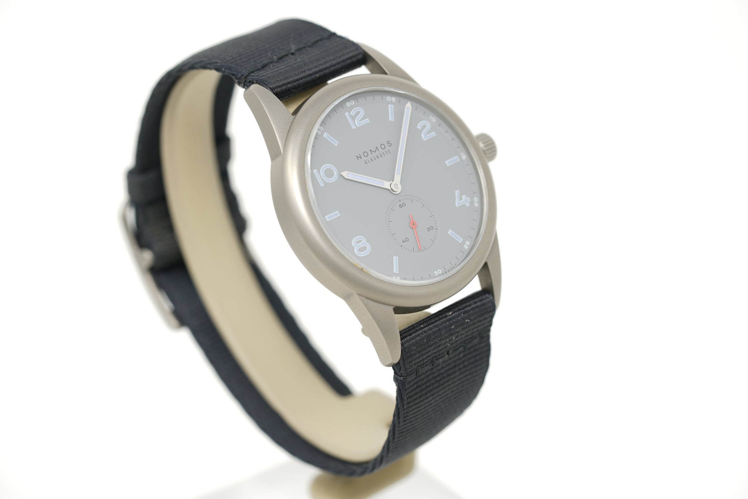 Pre-Owned Nomos Glashütte Club 48 Brinker's 737.S3