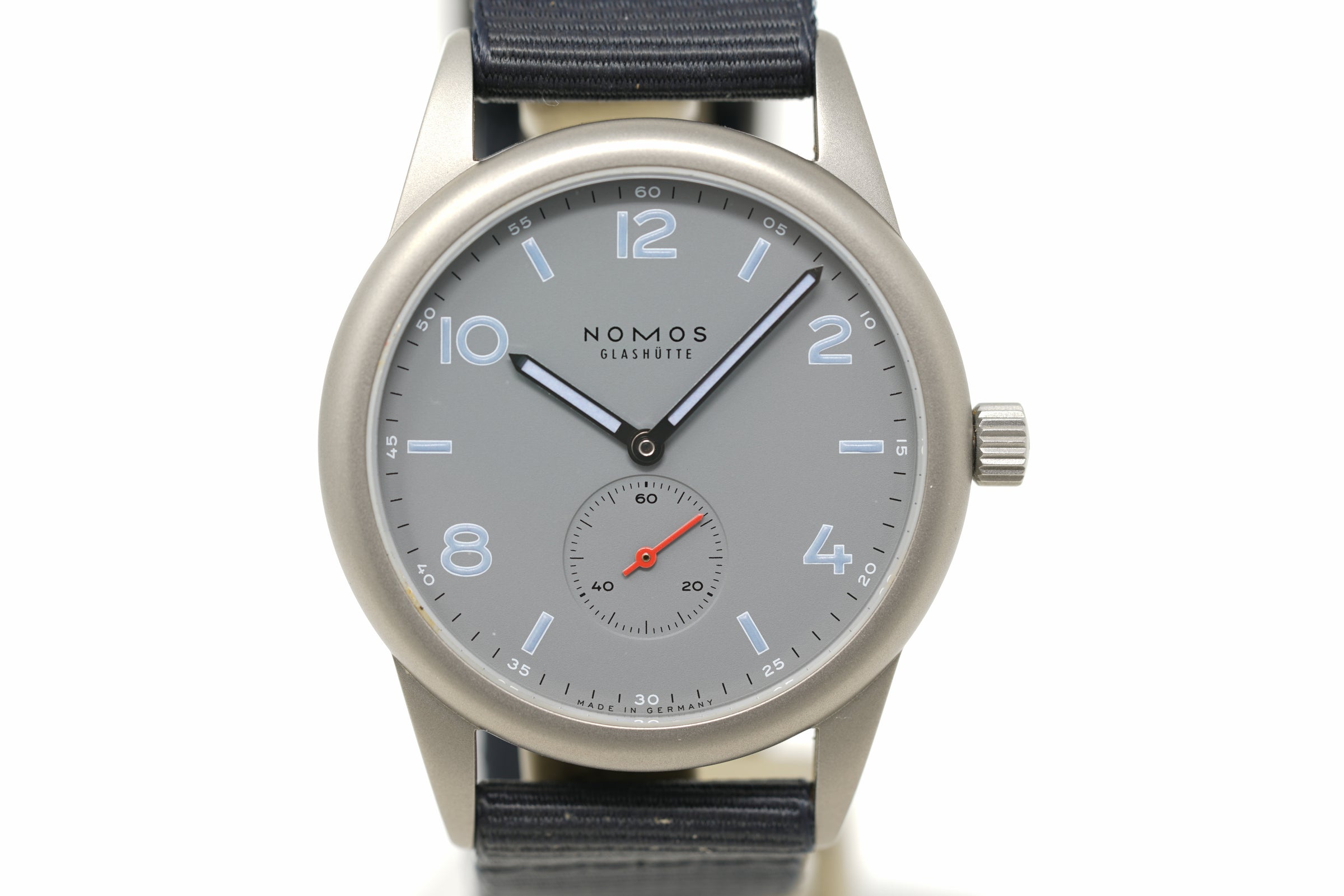 Pre-Owned Nomos Glashütte Club 48 Brinker's 737.S3