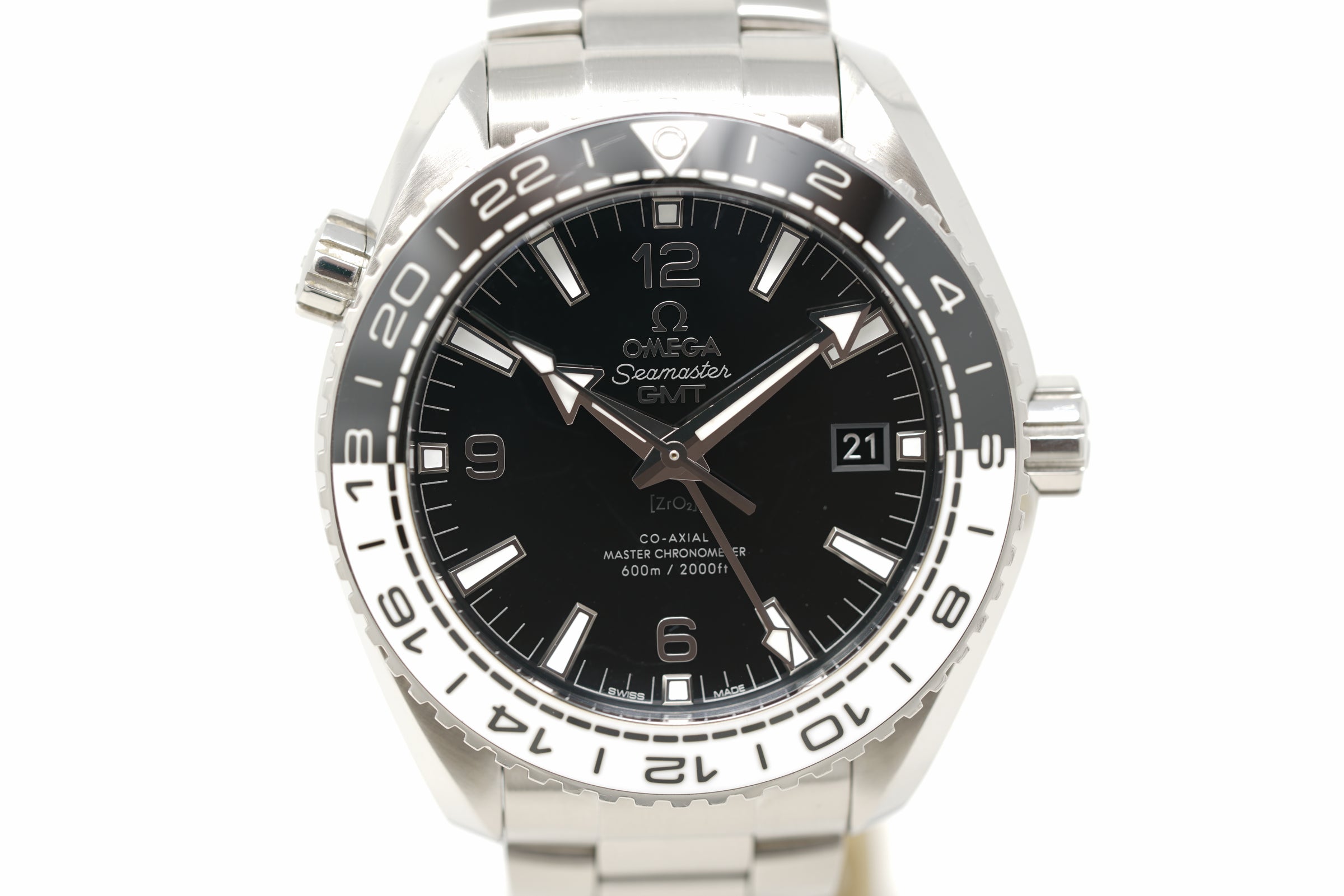 Pre-Owned Omega Seamaster Planet Ocean GMT 215.30.44.22.01.001