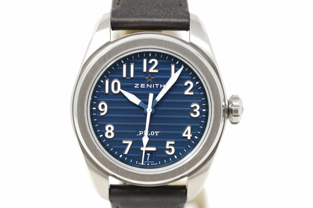 Pre-Owned Zenith Pilot Automatic Boutique Edition 03.4000.3620/51.I003