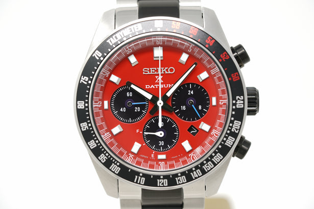 Pre-Owned Seiko Prospex Speedtimer Solar Chrono Datsun 240Z LE SBDL123