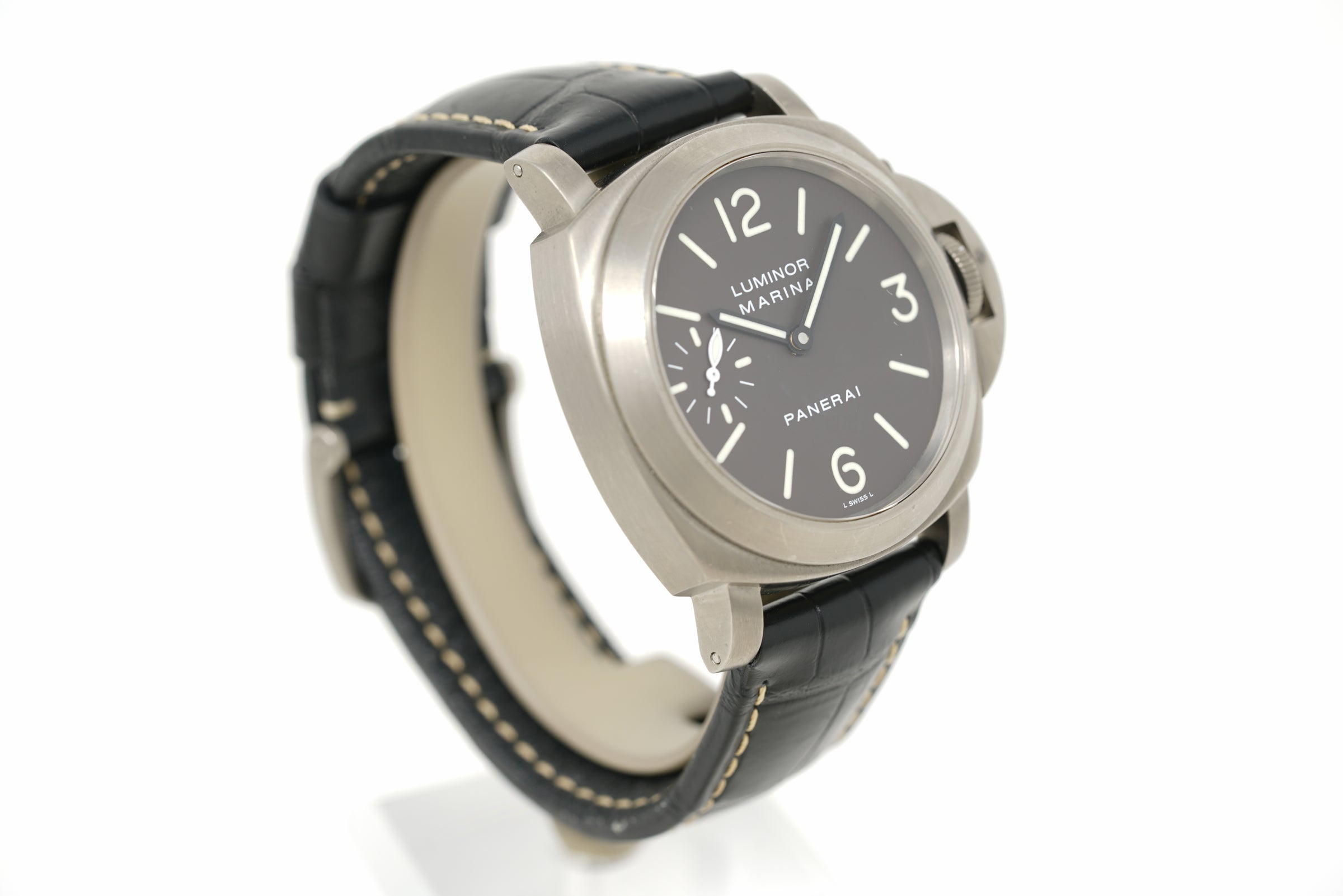 Pre-Owned Panerai Luminor Marina Titanium PAM00061 D Series