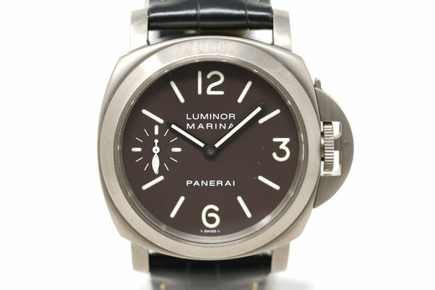 Pre-Owned Panerai Luminor Marina Titanium PAM00061 D Series
