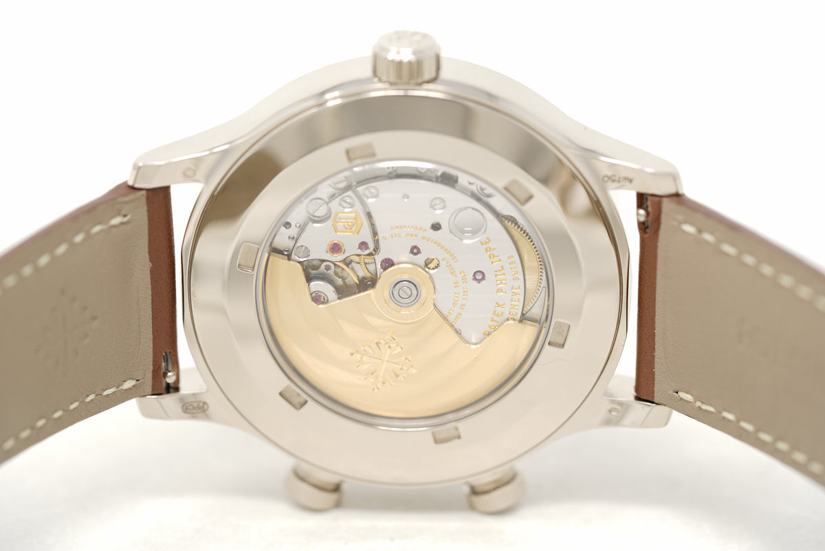 Pre-Owned Patek Philippe Calatrava Pilot Travel Time 5524G-001