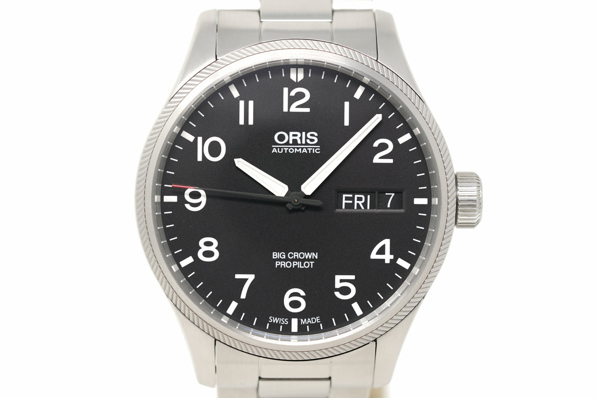 Pre-Owned Oris Big Crown ProPilot Big Day Date 01 752 7698 4164-07 8 22 19