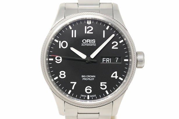 Pre-Owned Oris Big Crown ProPilot Big Day Date 01 752 7698 4164-07 8 22 19